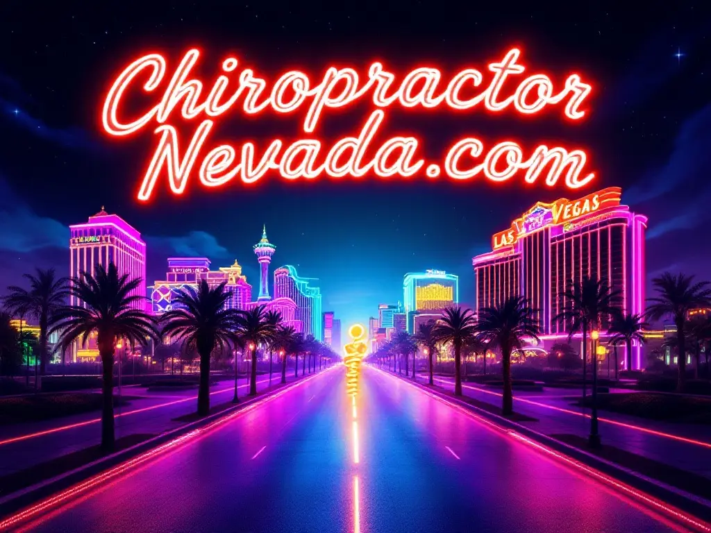 chiropractornevada.com brand concept image