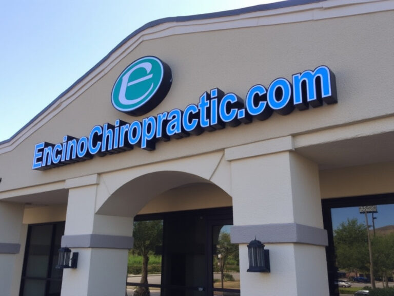 EncinoChiropractic com sign 768x576