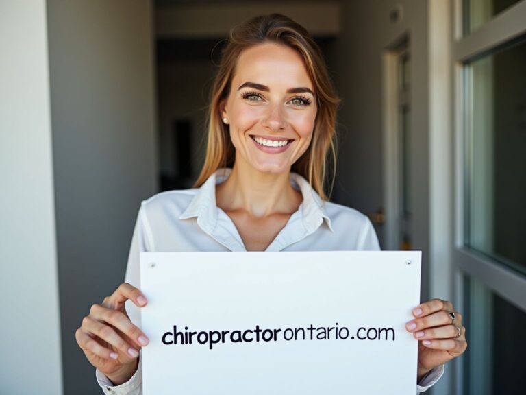 Chiropractor Ontario 768x576